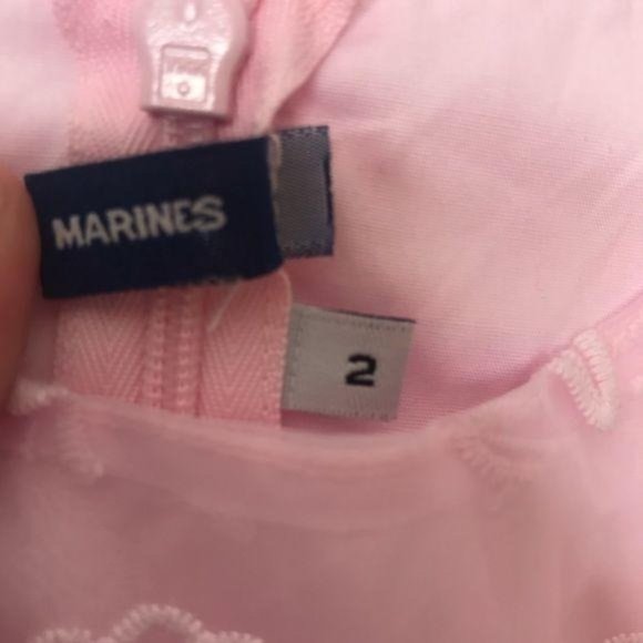 Original marines tulle embroidered nautical dress with seashells and starfish 2 - Picture 4 of 6